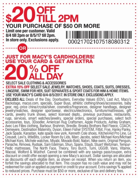 macys $10 coupon