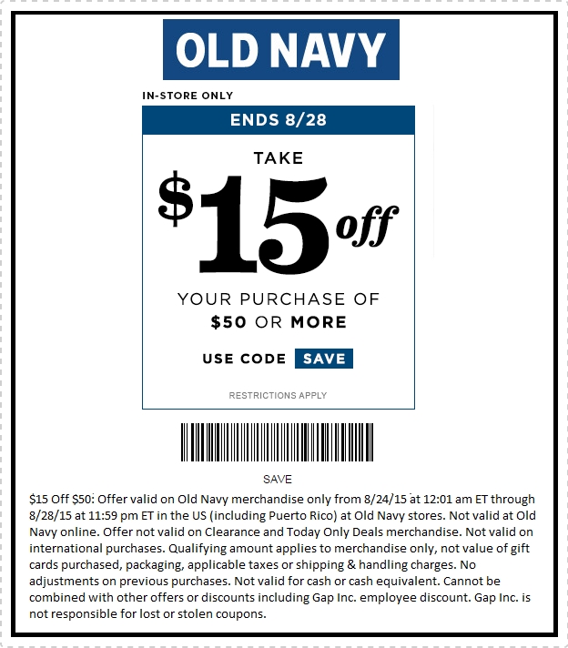 Apply Online For Old Navy Clothing Store 43