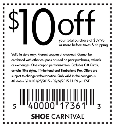 shoe dept in store coupons