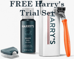 Free Harry’s Razor Trial Set