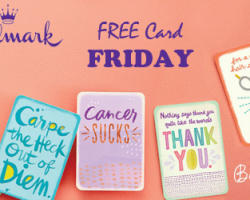 Free Just Because Cards at Hallmark Stores on Fridays