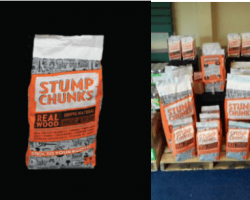 Free Stump Chunks Kindling & Fire Starter Sample