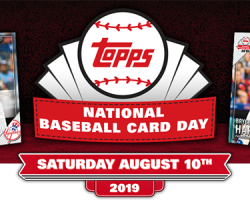 Free Pack of Topps Baseball Cards on August 10th at Select Hobby Shops