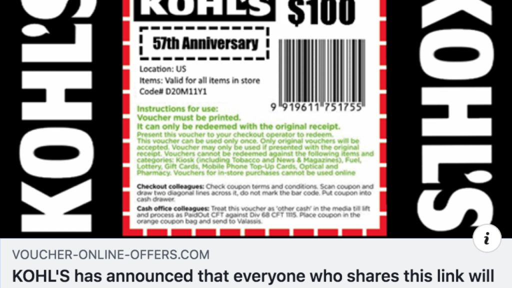Kohl’s Exclusive Coupons