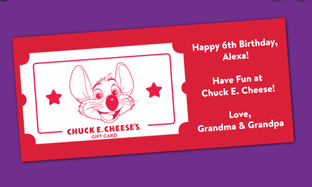 Chuck E. Cheese coupons