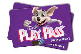chuck e cheese play pass