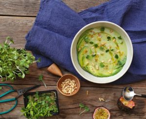 Zucchini Basil Summer Soup