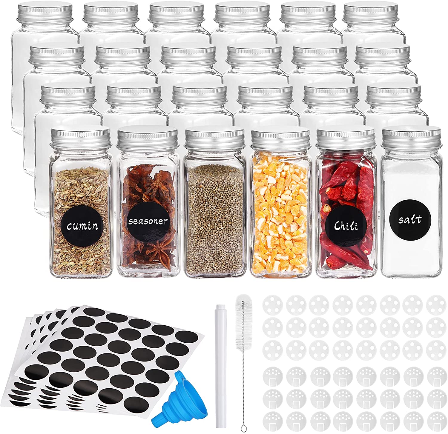 Cibeat Spice Jars with Labels