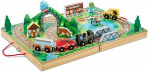 Melissa & Doug Tabletop Railroad