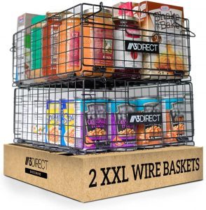 A3 DIRECT stackable wire baskets