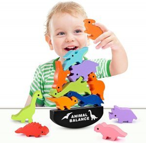 AVOSDER Dinosaur Stacking Toys 