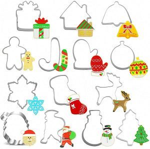GiGimelon Christmas Cookie Cutters