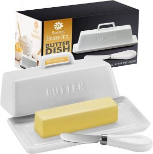 Smart House Inc Ceramic Butter Dish