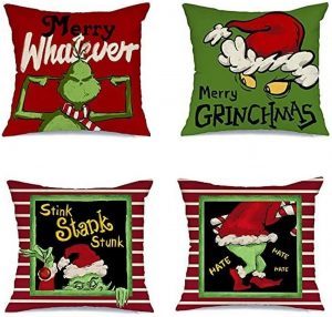  TOUCENGKEY Christmas Pillow Covers