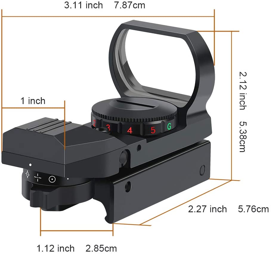 Feyachi RS-28 4 in 1 Reflex Sigh