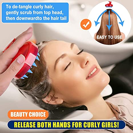 Hair scalp massager