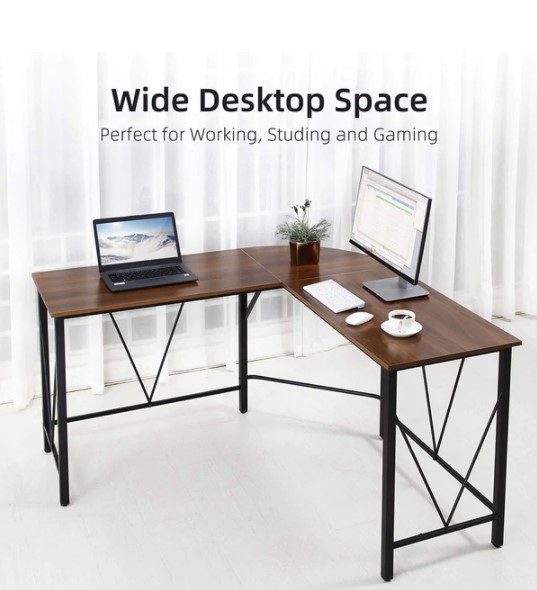 DESK OR COMPUTER TABLE Your second priority should be buying a good office type desk or computer table. Although we previously said that any table or desk would do, not any would be perfect. A sturdy desk with an optimal height and design can make a world of difference. It can make your working space feel more “officy”, which will positively affect your efficiency and productivity. An L-Shaped Computer Desk for Home Office, turns out to be a great piece of furniture for your home office. It has a lot of table-top space, perfect work-on-two-sides design. So you need not worry about your items like laptop, coffee mug, stationeries, and other stuff, even if all of it is on the desk. Plus, you can decorate it as per your choice.
