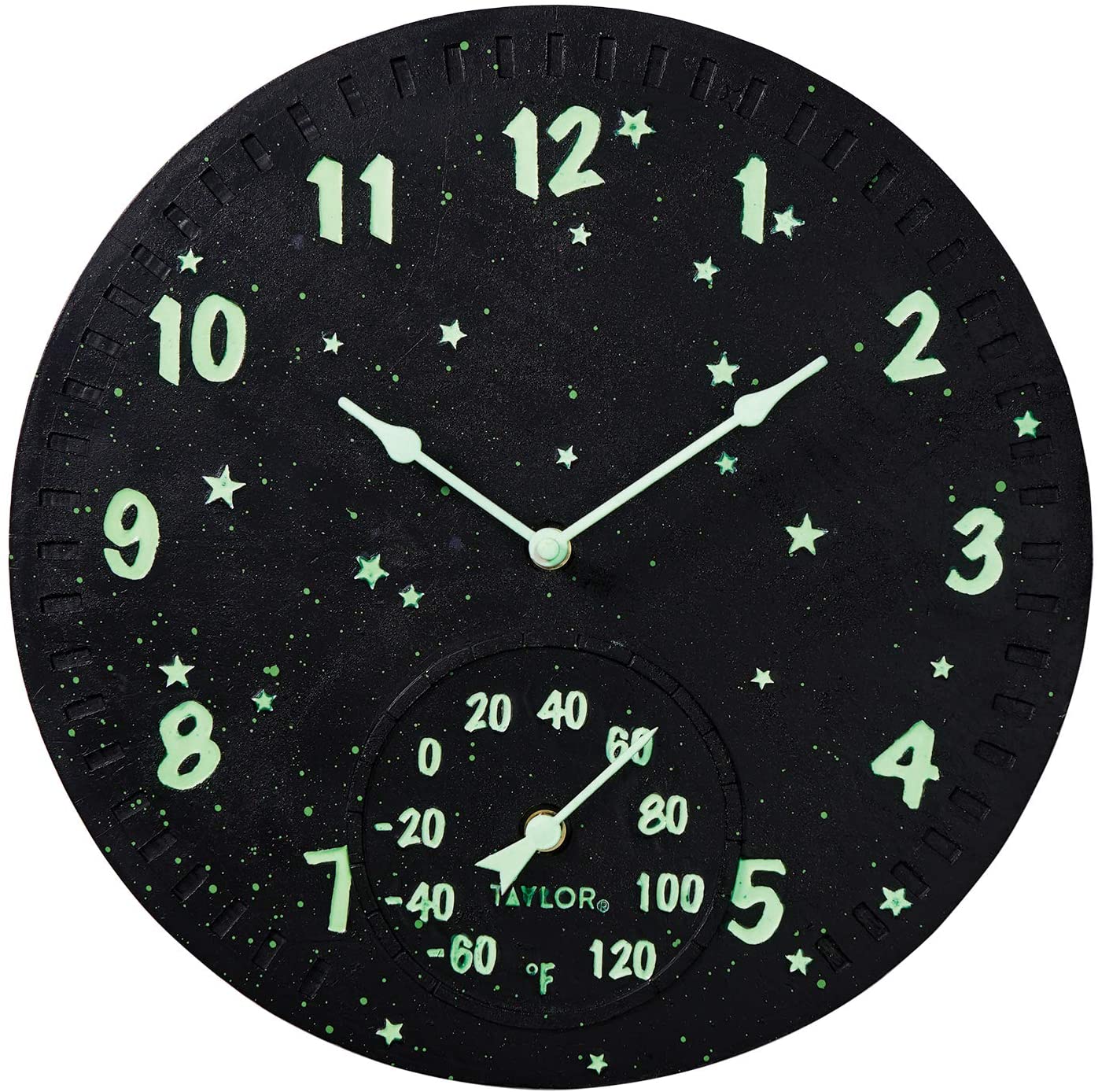 Taylor Poly Resin Clock