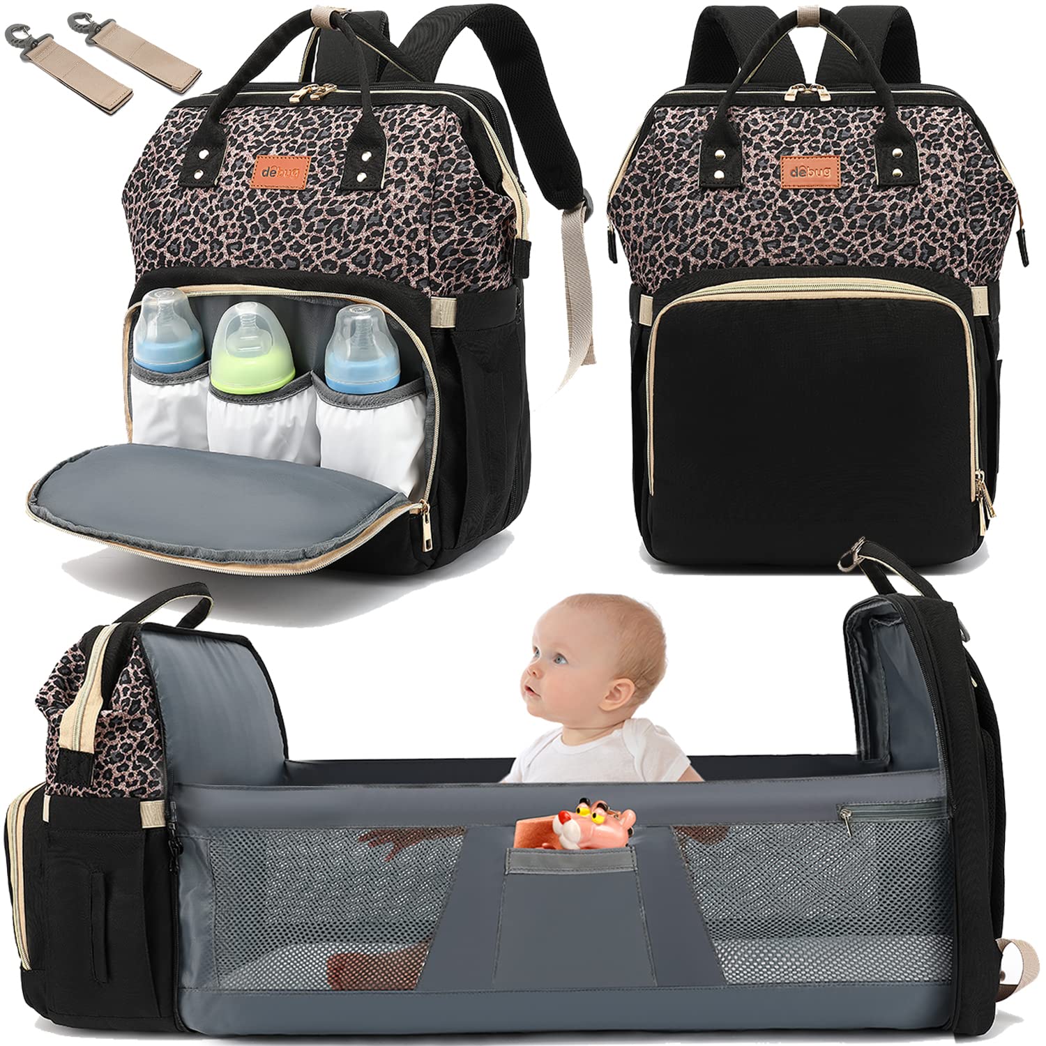 DEBUG Baby Diaper Bag Backpack Takes 32% off at $40 Now