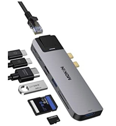 MOKiN 8-in-2 USB-C Hub