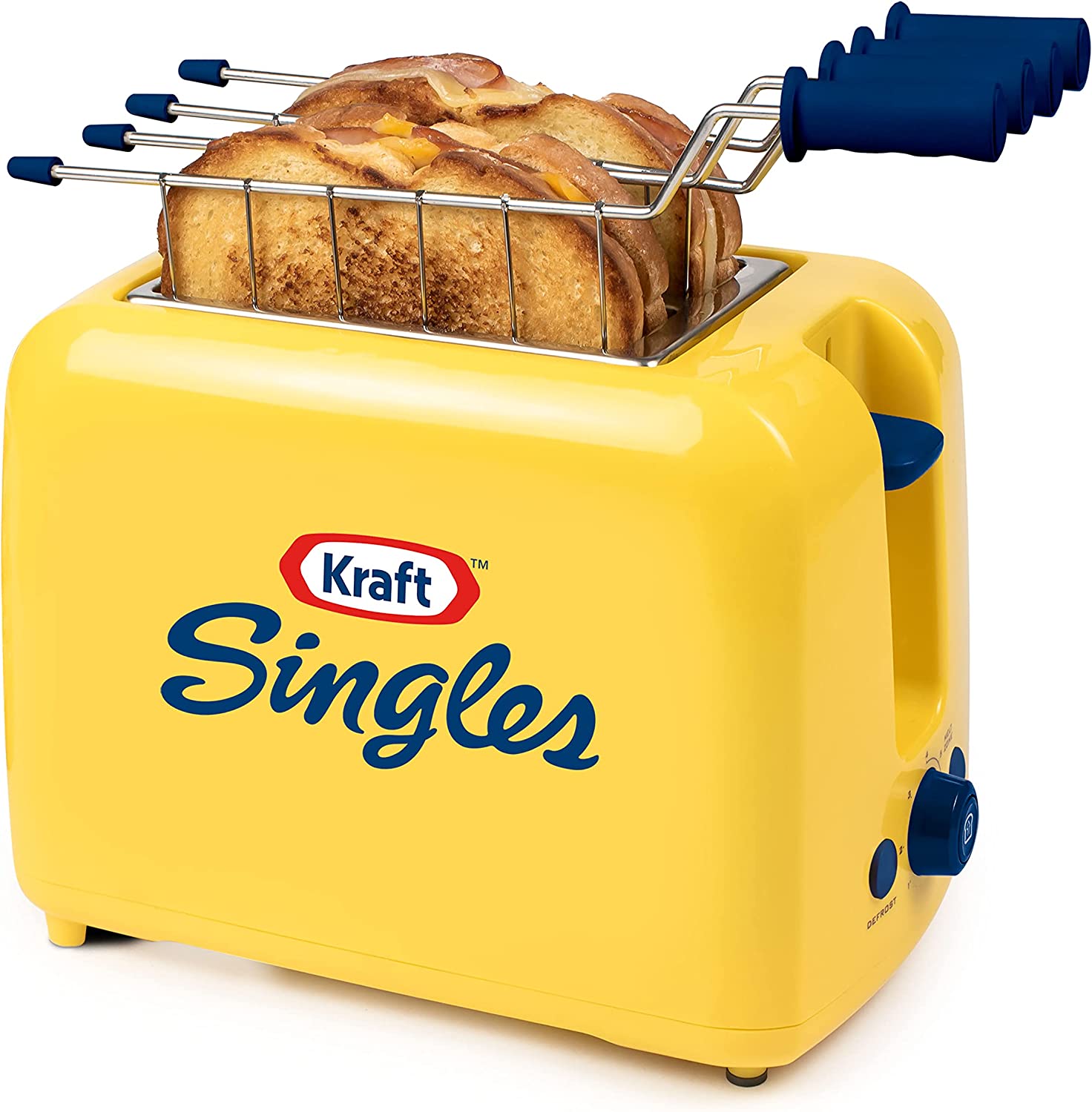 Nostalgia Kraft Singles Grilled Toaster 