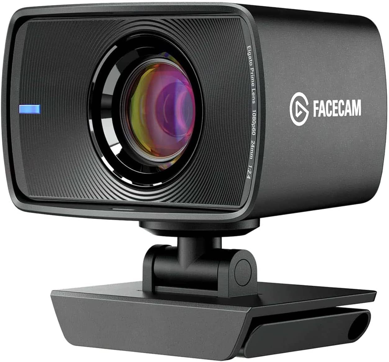 Facecam features professional-grade lenses and cutting-edge image sensors. High-speed circuitry outputs uncompressed 1080p60 video without artifacts. Application control and onboard memory recall image settings on all computers. An up to 82-degree field of view lets you frame shots or reveal your surroundings, while a fixed focus range ensures you're always in sharp focus. Optimized for indoor use, the premium SONY® STARVIS™ CMOS sensor enables Facecam to capture extraordinary detail with minimal noise. So wherever you are on Twitch, YouTube, Zoom and more - it will look great in all lighting conditions.