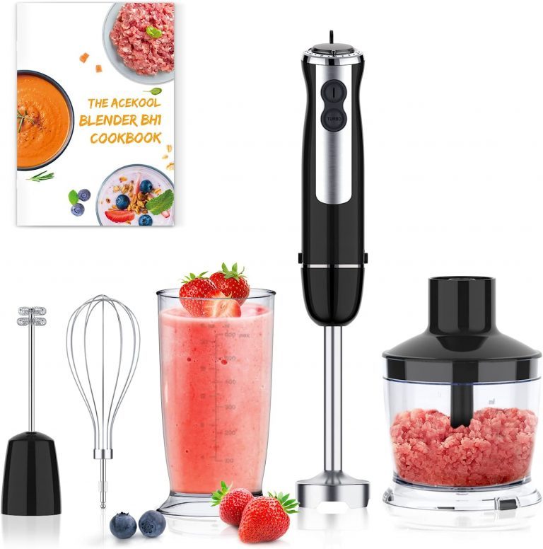 Adoolla Hand Blender 5in1 Immersion Handheld With MultiFunctions Now