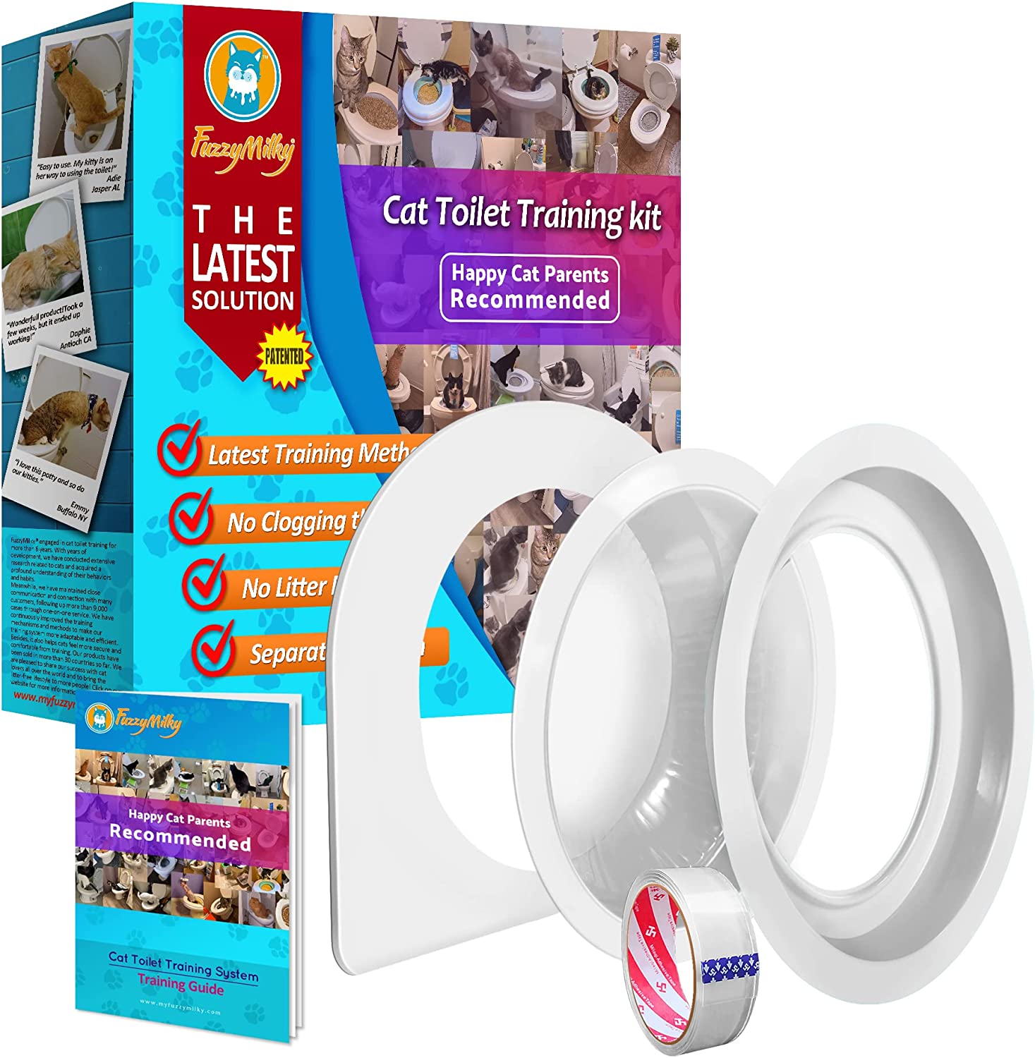 Fuzzymilky Cat Toilet Training System CM2 21% Off Now At $27.72