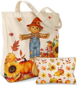 2 Pack Canvas Tote Bag