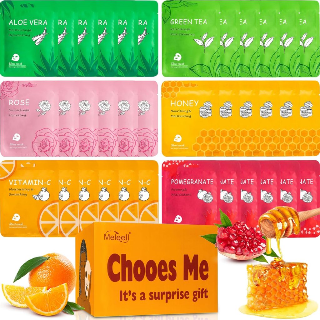 36 Pack Face Masks Skincare Bulk Pack