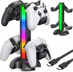 Controller-Charging-Station-with-2-Charging-Ports-for-PS5