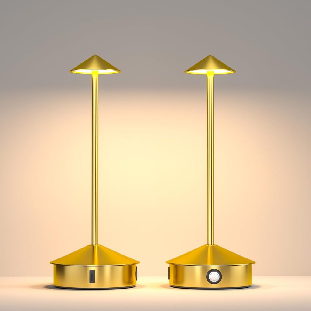 Cordless Table Lamps Set of 2