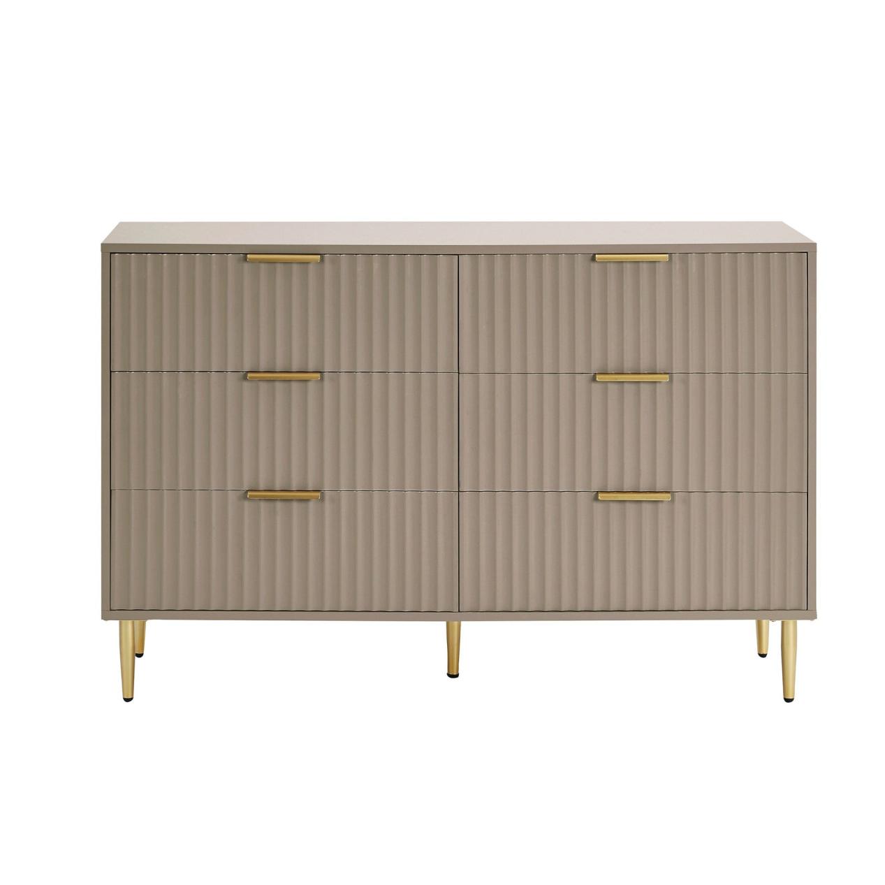 Dusk-Evie-6-Drawer-Chest-Taupe