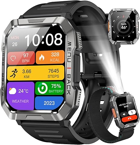 Military Smart Watch for Men
