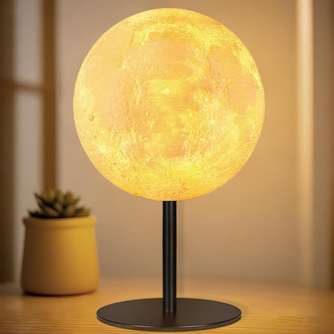 Moon Lamp Small Table Lamp for Bedroom