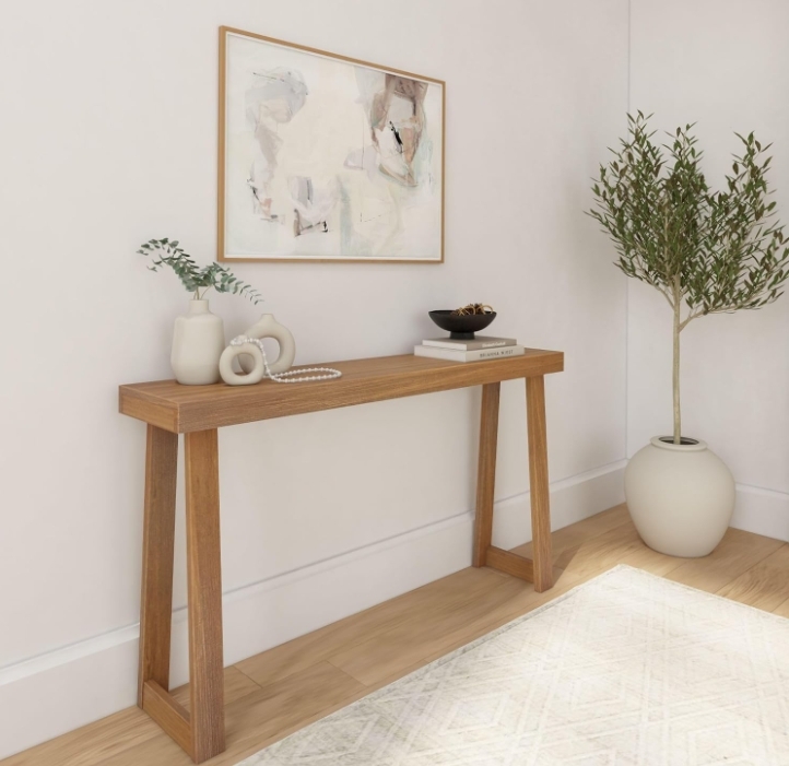 Plank & Beam Console Entryway Table