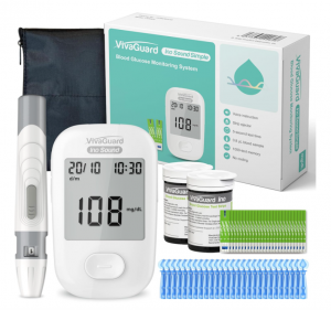 Blood Glucose Monitor Kit Voice Talking
