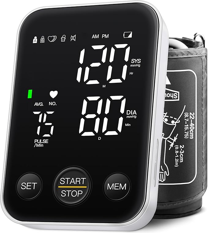 Blood Pressure Monitor Upper Arm Machine