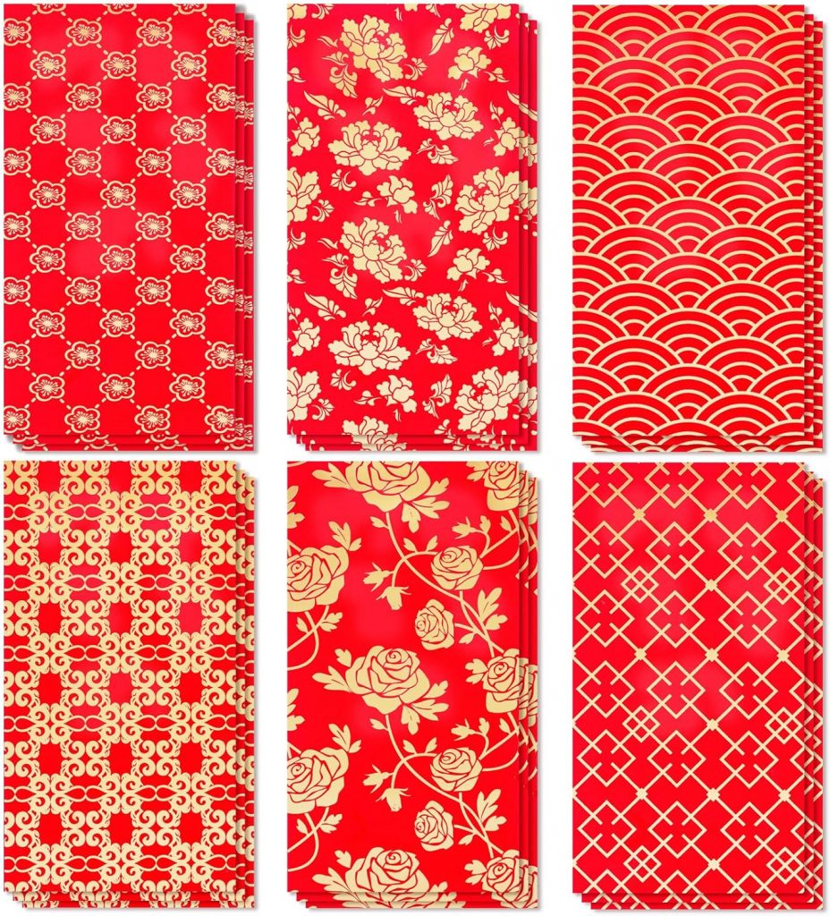 Chinese New Year Red Envelopes, Red Envelopes Chinese New Year Decorations 2026 Lunar New Year Gifts
