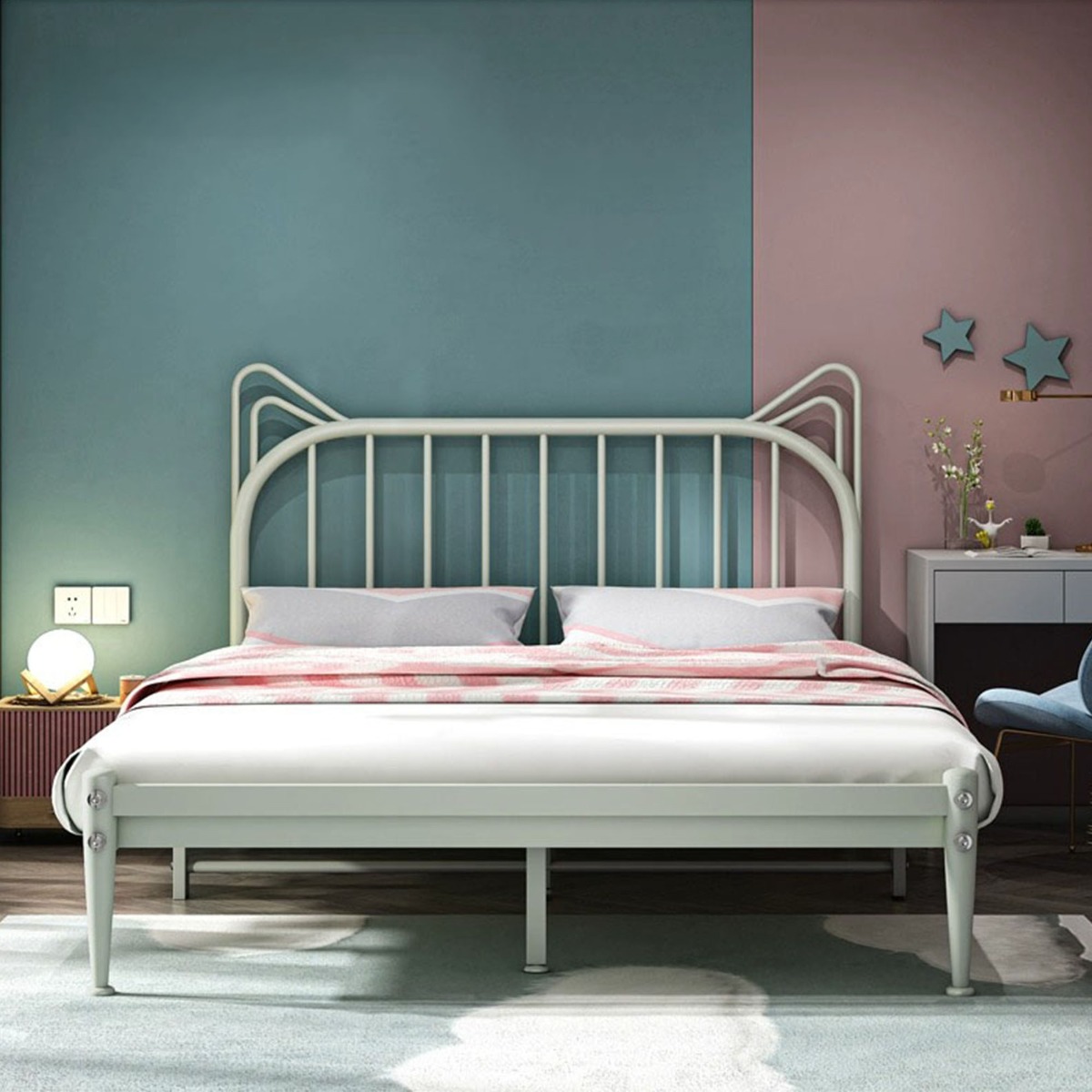 Fortytwo Tretan Queen Bed Frame