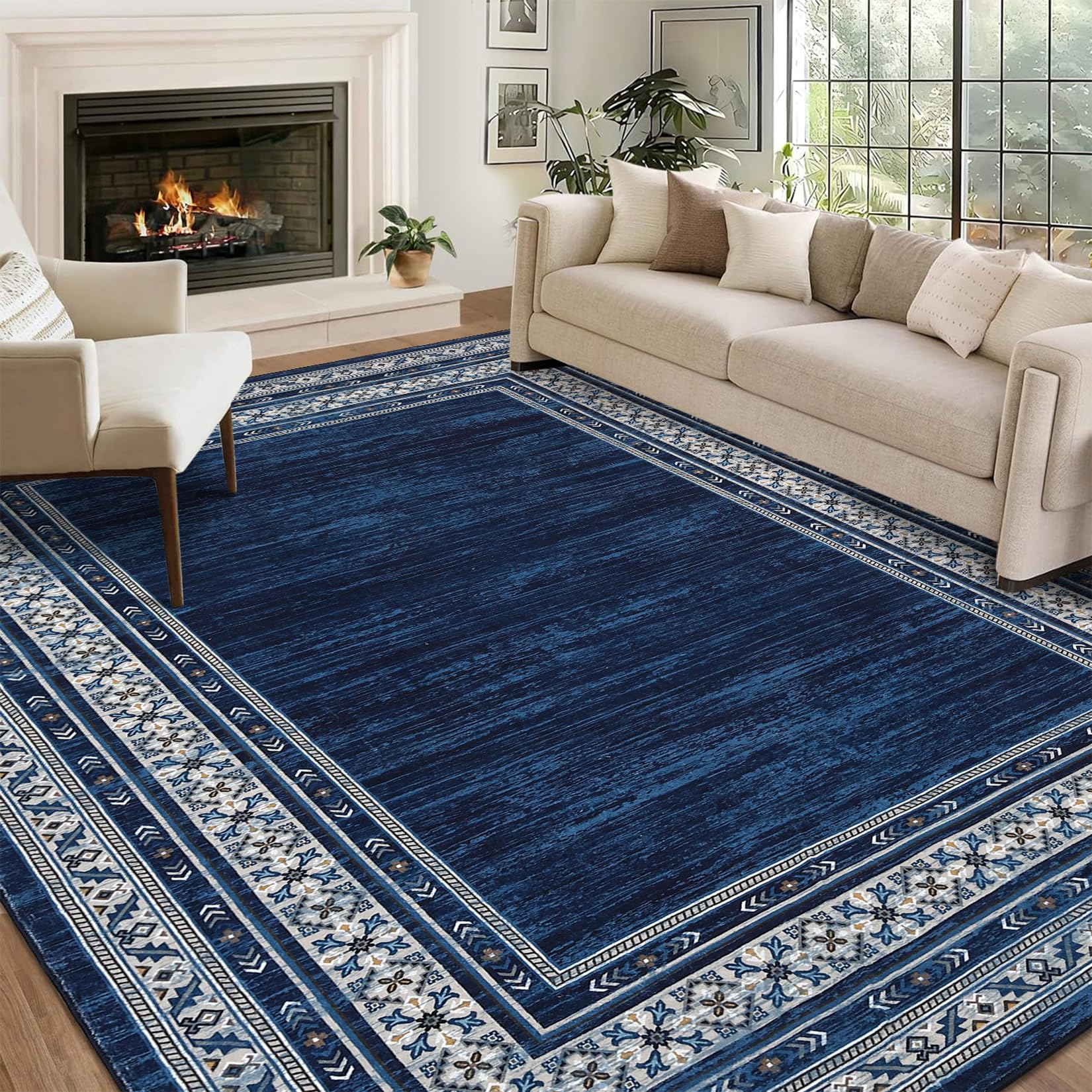 Garvee 10x13 Washable Rug
