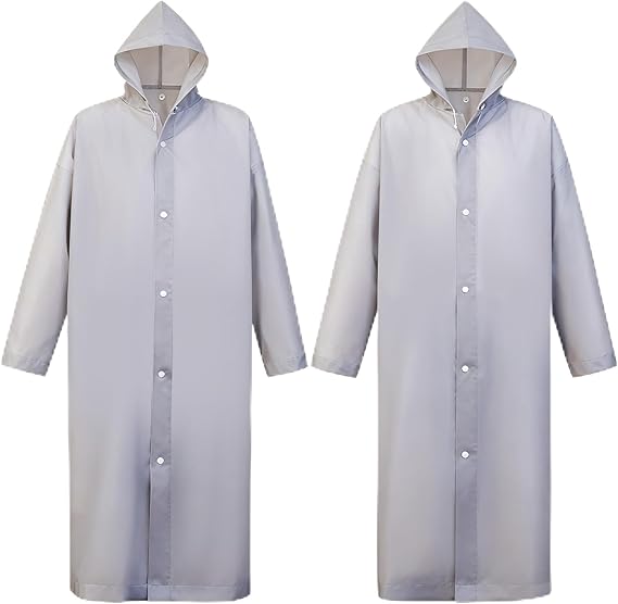 ILORVIUN 2Pcs Rain Coats