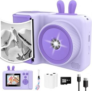 Instant Print Camera for Kids