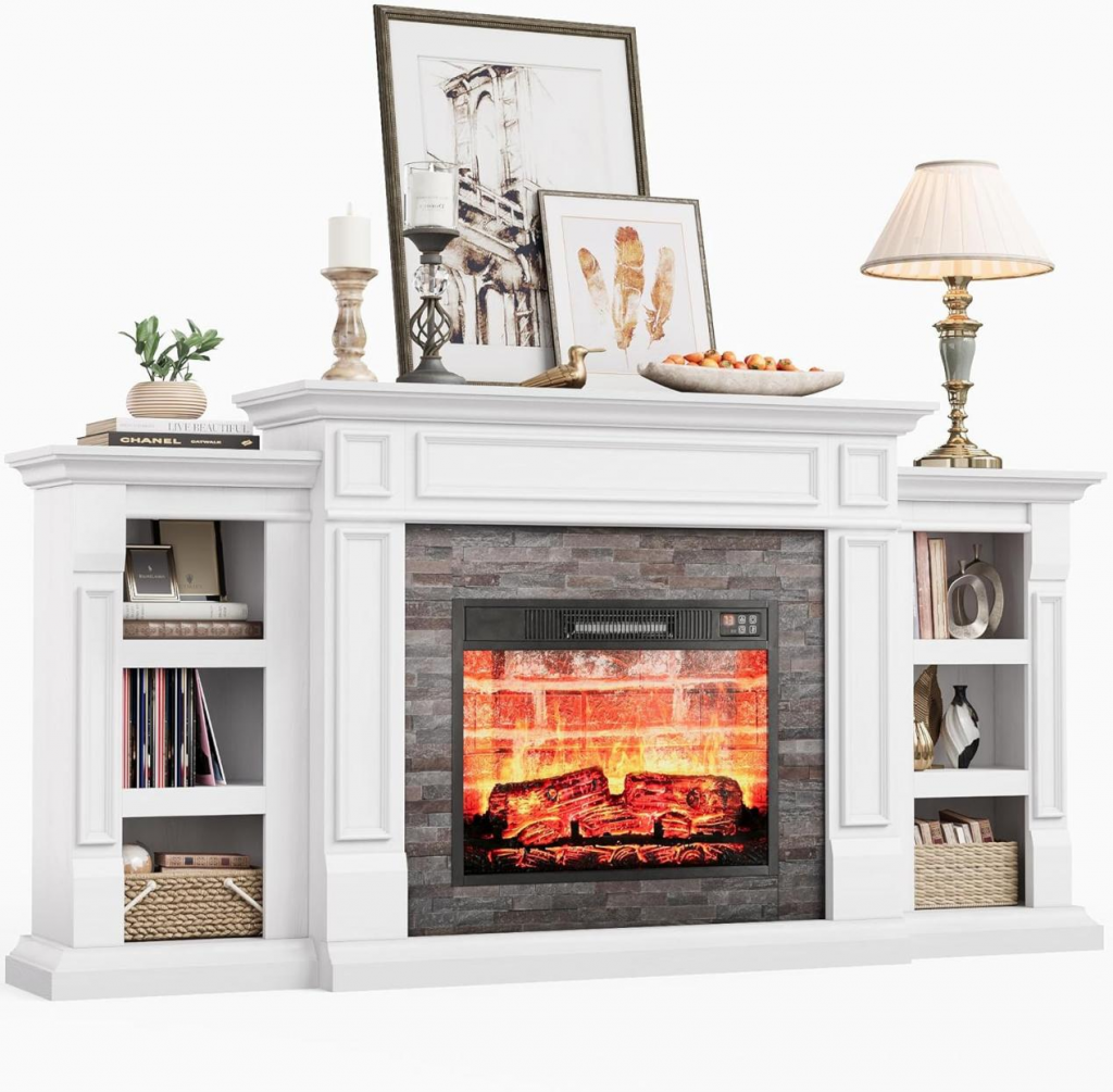 LGHM 72″ Electric Fireplace