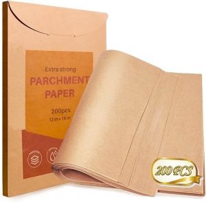 Yarmchahk 200pcs Unbleached Parchment Paper Sheets