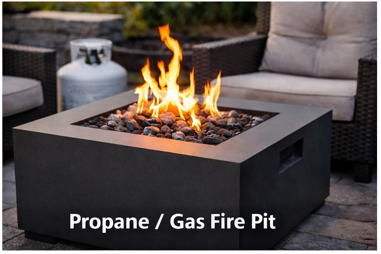 propane fie pit