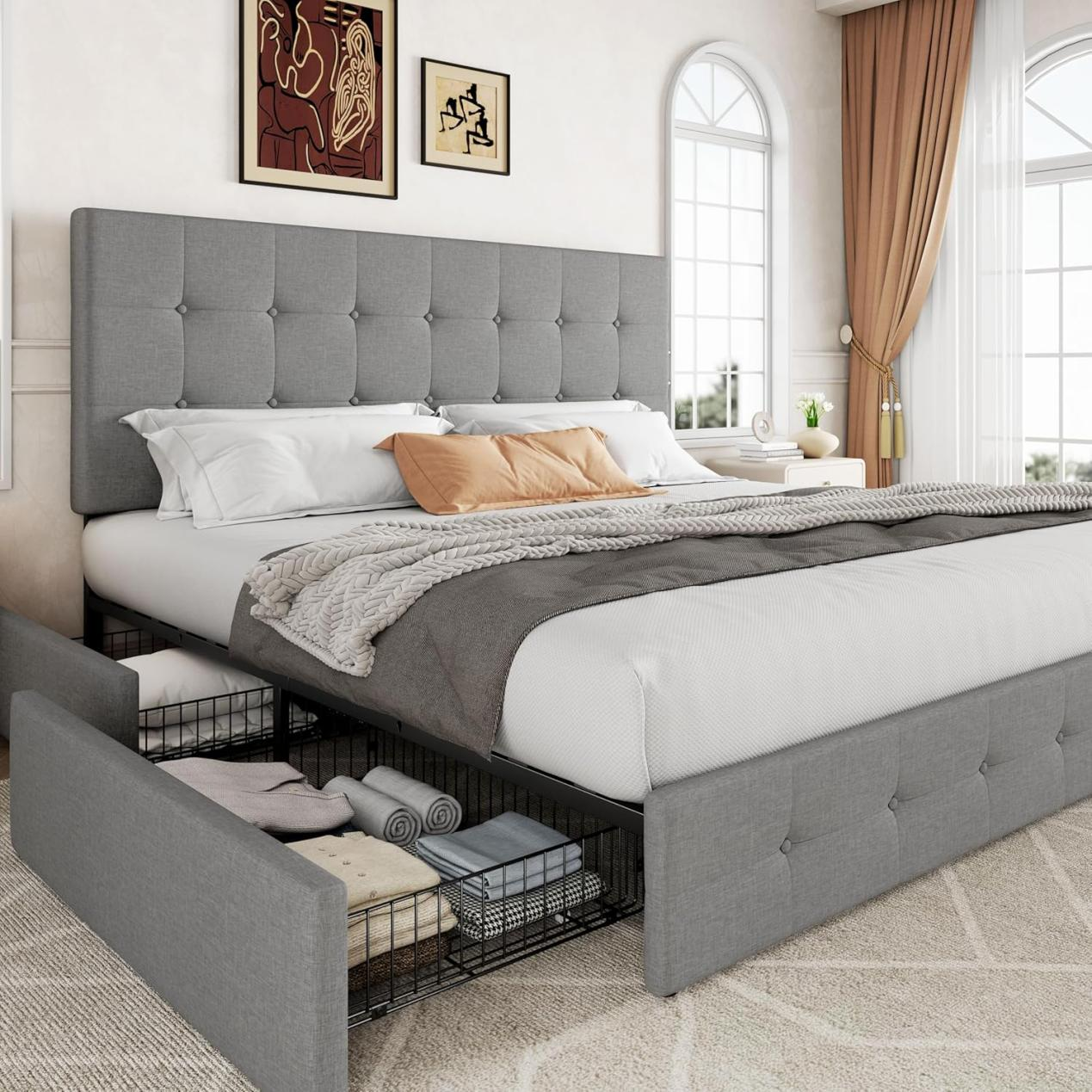 Allewie Platform Bed Frame