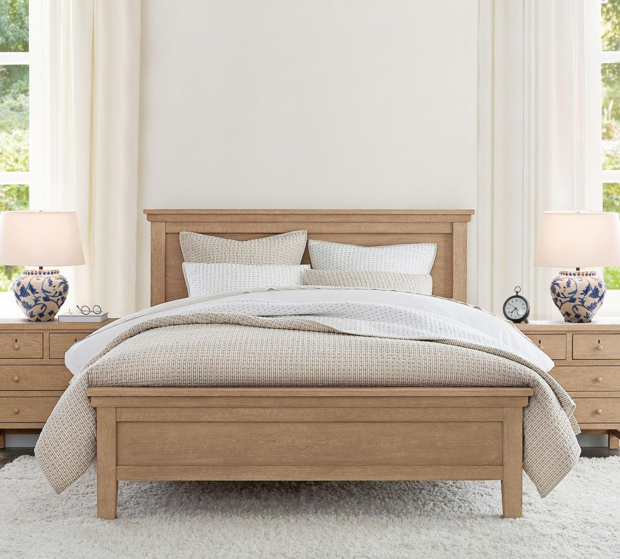 Pottery Barn Farmhouse Platform Bed