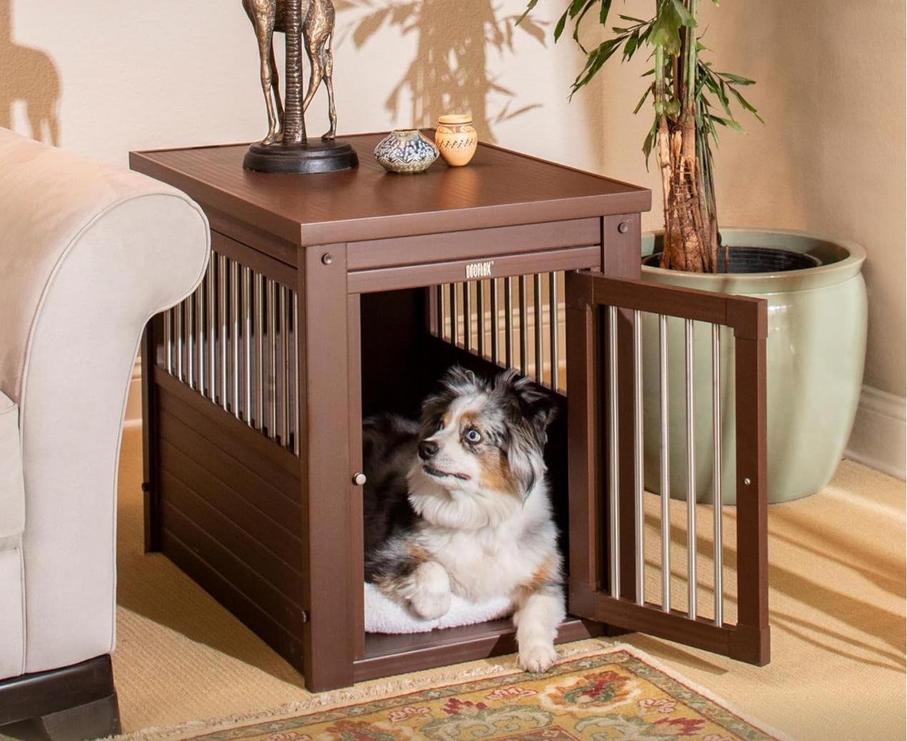New Age Pet ECOFLEX Dog Crate End Table