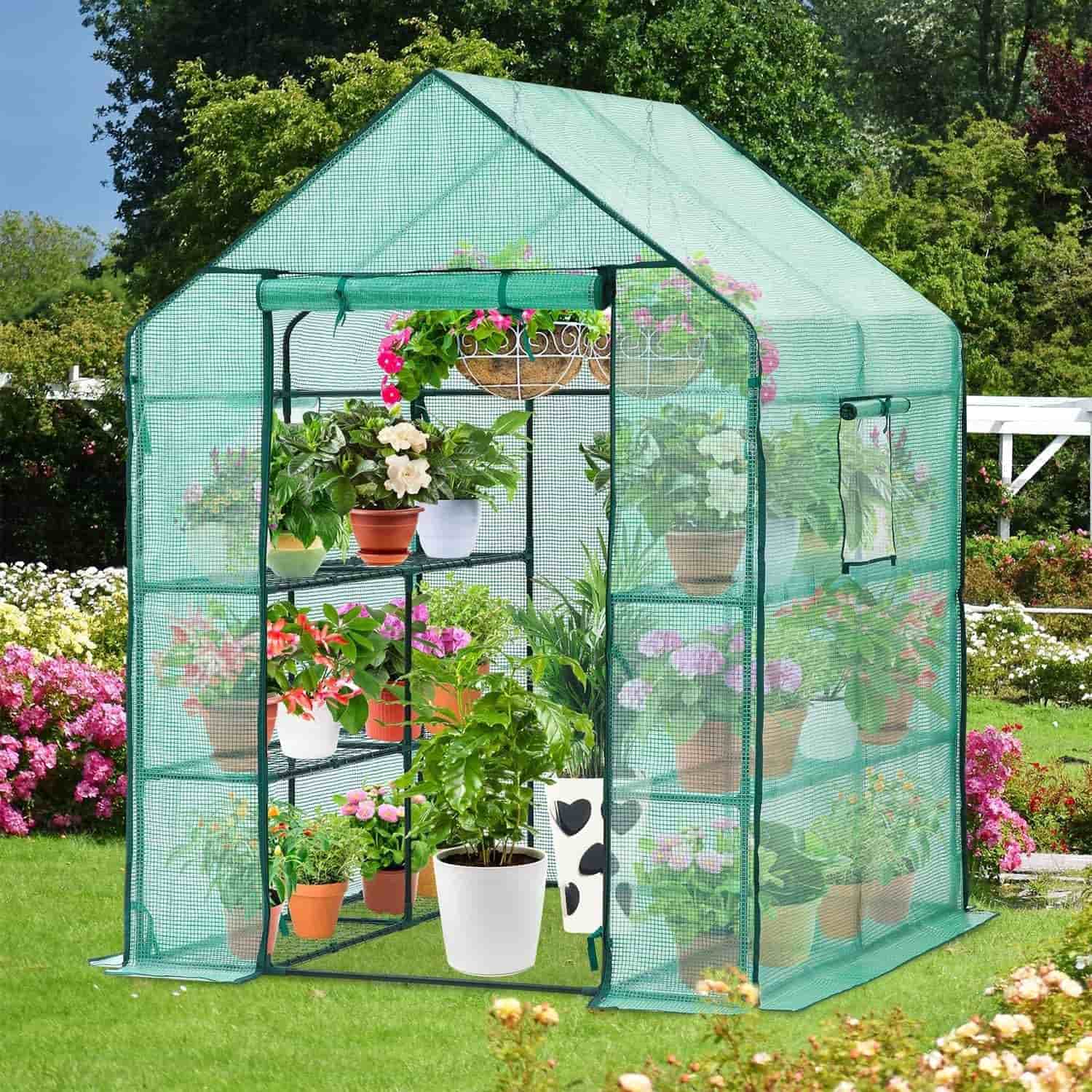 Ohuhu Walk-in Greenhouse